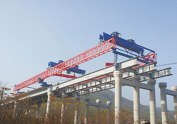 貴州貴陽自平衡架橋機(jī)案例現(xiàn)場(chǎng)